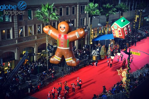 Parada świąteczna w Hollywood
