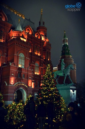 W pobliżu Placu Czerwonego w Moskwie