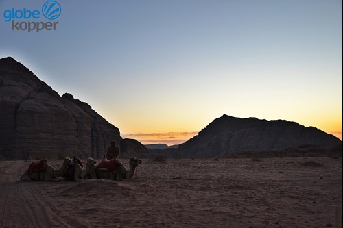 Wadi Rum - wschód Słońca